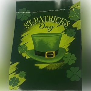 🍄NEW St. Patrick’s Day Decorative Banner Garden Flag Leprechaun Shamrock
